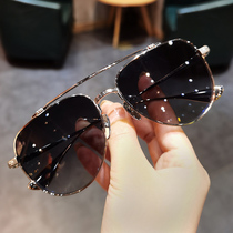 Jane Dan 2021 new anti-UV sunglasses retro male and female boomer face driver driving special ink mirror outdoor