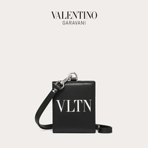 VALENTINO GARAVANI VALENTINO Mens Black VLTN Hanging Neck Wallet