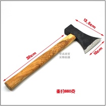  Axe chopping wood Large household woodworking chopping wood logging All-steel German and Japanese stainless steel outdoor mountain fire axe