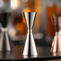 Stainless steel bartender measuring cup Anx wine measuring device with scale cocktail wine wine bar utensil gold waist measuring cup