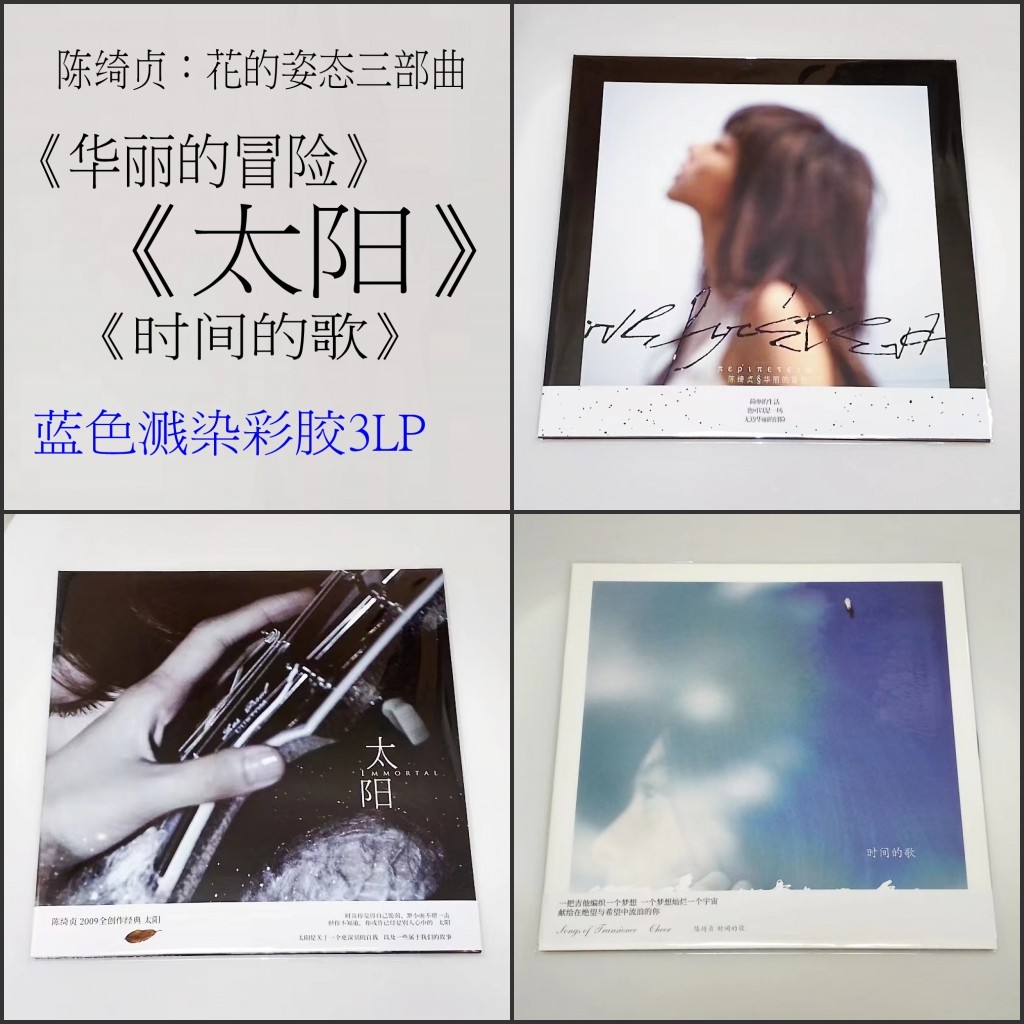 華麗的冒險 陳綺貞黑膠唱片￼￼ 華麗的冒險(珍藏版180克黑膠唱片) | 誠品線上