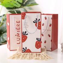 Thermos Cup packaging bag carrying paper bag water cup thermos cup umbrellas bag gift bag cartoon cute Valentines Day gift