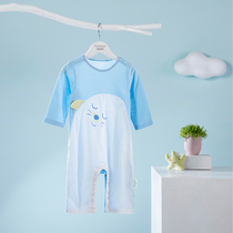 Total Cotton Age Baby Gauze Short Sleeve Even Body Suit Pure Cotton Newborn Clothes Baby Khaclothes Pajamas 1 piece of clothing