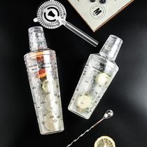 Snowk Cup Milk Tea Shop Special Supplies Snowk Pot 700ml with scale hand cocktail Cocktail Shaker Suit Complete