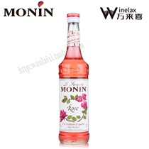 Monin Rose Flavored syrup Fruit Dew 700mlMONIN Rose mixed drinks Cocktail Juice Baking