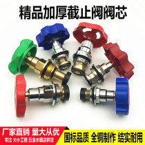 Thickened PPR shut-off valve core 20 25 50 stainless steel valve switch PE4 points 6 points 1 inch 63 Water pipe fittings
