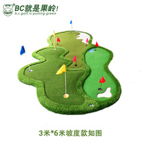 BCGOLF indoor and outdoor greens putter courtyard leisure office Golf Car Show Event Display