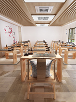 Solid Wood calligraphy table home Zen Chinese school table new Chinese light luxury go tea table training class Table Chair