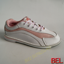 BEL bowling supplies good quality full leather womens professional bowling shoes flip skin slippery step more stable