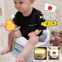 Japan Richel children toilet boy female baby potty Toddler children toilet training artifact Pony bucket