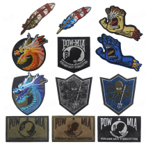 Embroidery Arm Chapters Trident Dragon Feather POWs Group USAF Phantom Magic Sticker Christmas Nightmare Geek Patches