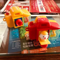 Clown camera shape pencil sharpener turn pencil sharpener