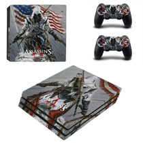 PS4PRO fuselage sticker PS4 anti-scraping and waterproof anti-dust cartoon colour figure PS4pro static sticker 85