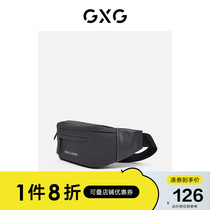 GXG Mens Bag Spring New Items Outdoor Chest Bag Men Tide Card Sport Satchel Single Shoulder Bag Backpack Mens Slanted Satchel Bag