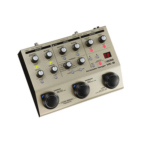 Босс Роланд VE-8/VE-500/VE-1/5/20 Электрическая коробка деревянная гитара Человеческий голос и всесторонний эффект звука