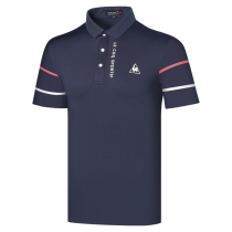 Summer golf short sleeve mens outdoor sports quick-drying air-permeable polo shirt T-shirt Mens golf clothing mens top