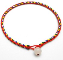 Dragon Boat Festival colorful rope multicolored thread hand woven color hand rope multicolored rope five silk thread jewelry