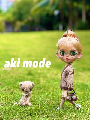 taobao agent Aki Mode new cloth Blythe Six -point baby old flower new year limited baby bag bjd soldier accessories spot