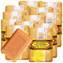 Bee flower sandalwood soap 125g * 12 pieces of Rose soap jasmine soap combination wash face cleansing soap Shanghai soap