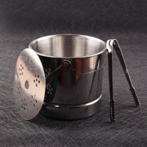 Ice Bucket Stainless Steel Ice Bucket Ice Bucket Ice Bucket European Portable Ice Bucket Handle Ice Bucket