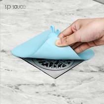 Japan SP floor drain deodorant stickers bathroom bathroom deodorant cover silicone deodorant anti-odor artifact sewer insect cover