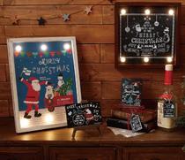 ZAKKA Japan imported Christmas holiday decorations LED light board hanging ornaments holiday decoration