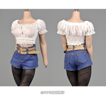 1 6 soldiers wrapped plastic body tbl double-layer high waist shorts hot pants 12 inch movable clothing model accessories ph