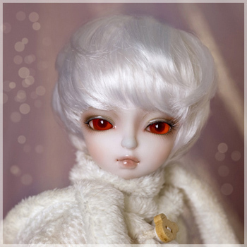 taobao agent 6 -point white angel curly ASDOLL Angel workshop BJD doll wig 6 -point baby hair