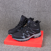 Italian High-end Mens High Gang Dynamic Waterproof Soft Shell Fabric Shock-Proof Anti-Wear Handy Mountaineering Shoes Hiking Shoes