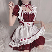 Orange Meow Meow: cute and cute maid dress cos womens uniforms Lolita cosplay dress dress