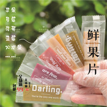 Handmade fruit strips fresh fruit paean no added pure fruit natural baby snacks