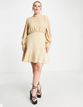 Direct mail UK 2022 autumn and winter new high - waist dress dress dress