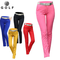 GOLF womens pants 2021 spring summer new quick-drying trousers GOLF ball clothing womens pants straight pants Sports Leisure