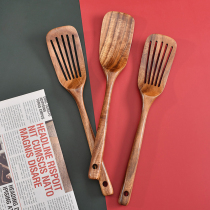Grapewood Pan Shovel Home Frying Pan Shovel Simple Wood Shovels Non-stick Pan Long Handle Pan Shovel Kitchen Cooking Tools