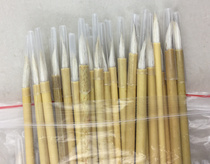 The brush large medium and small ordinary industrial brush to fill the paint pen on the color pen disposable brush