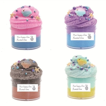 DIY silk mud ocean shell slime slime mud homemade mud crystalline mud childrens gift