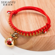 Collar necklace pure copper dog Ling Yan collar jewelry Teddy Bell cat anti-throwing Super ring big and small dog pet
