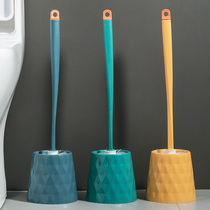 Household toilet brush cleaning artifact toilet no dead corner cleaning toilet brush bathroom long handle toilet brush set