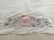 (Embroidery Hall) special 161283 gradient rose hand embroidery Su embroidery piece diy accessories versatile exquisite feature mounting