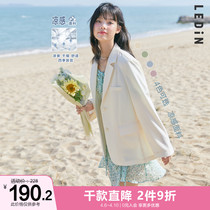 Lemachi flipped single row of suits 2022 spring new cool suits jacket women with loose summer tide and little subs