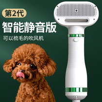 Pet hair dryer Dog hair blowing artifact Small dog cat bath Blowing hair pulling machine Drying water blowing machine
