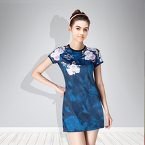 Badminton suit womens summer sports mens quick-drying thin fashion game dress net shot ping-pong Korean training suit