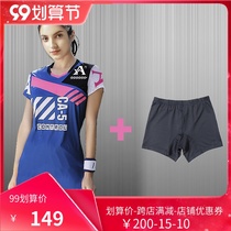 Badminton suit womens dress tennis table tennis Pong Summer Sports culottes quick-drying competition fashion short-sleeved Korean clothing