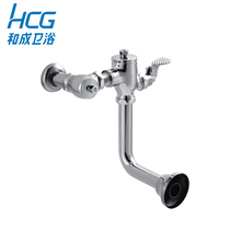  HCG Hecheng Bathroom CF636GN Squatting pit with HCG foot flushing valve CF637G stool foot flushing valve