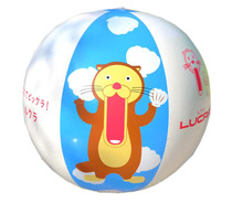 Foreign trade cartoon children inflatable beach ball swimming water ball toy plastic ball Handball Beach game ball