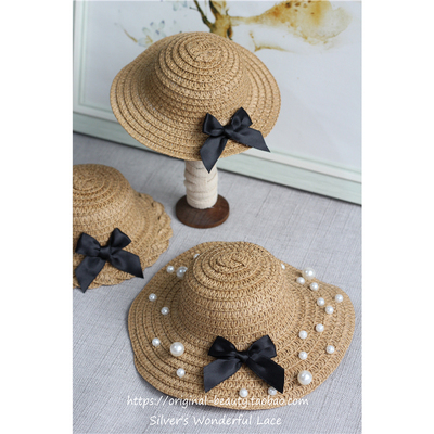 taobao agent BJD Salon Small cloth straw hat 3/4/6 doll mini hat DIY handmade hatry embryo versatile decoration