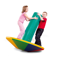 European standard early education software cylindrical gyro childrens soft bag balance rotating table sensory system physical training equipment teaching aids