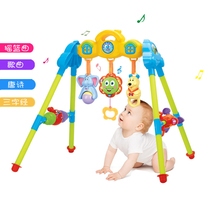 Baby fitness frame newborn baby toy 0-1 year fitness machine 3-6-12 months childrens early education Music
