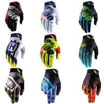  100% Motocross racing gloves Outdoor bicycle climbing downhill sports full finger bicycle rider