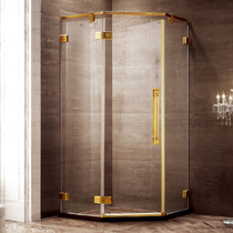 Ferry shower room CV castir series shower screen shower room custom stainless steel glass